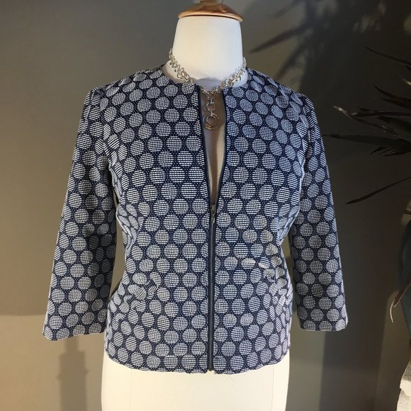 Chico's Jackets & Blazers - Chico's size 1 zipper jacket